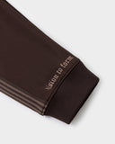 RACER TRACK JACKET DARK CHOC