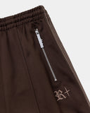 RACER TRACK PANT DARK CHOC