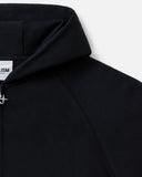GLIMMER LOGO ZIP HOODIE V2 BLACK ICE