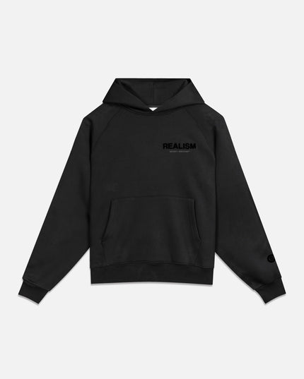 BACK LOGO HOODIE OBSIDIAN