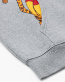 REALISM AND WINNIE THE POOH PEEK-A-BOO HOODIE GREY MARLE