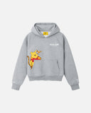 REALISM AND WINNIE THE POOH PEEK-A-BOO HOODIE GREY MARLE