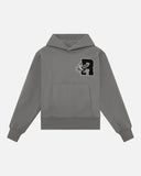 COLLEGE TEAM HOODIE COOL GREY