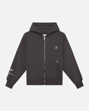 Radiant Zip Hoodie Asphalt