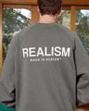 Heaven Logo Crewneck Cool Grey – view 9