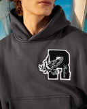 COLLEGE TEAM HOODIE V2 ASPHALT