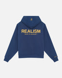 HEAVEN LOGO ZIP HOODIE MAZARINE GOLD