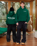 VISION LOGO HOODIE PINE GREEN