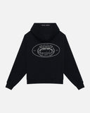 REALISM X DERRIMUT GYM OLD SCHOOL ECHO ZIP HOODIE BLACK