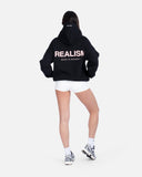 Court Boxy Hoodie Midnight Peach V2 – view 3
