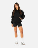COURT BOXY HOODIE BLACK V2