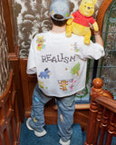 [PRE-ORDER] REALISM AND WINNIE THE POOH SCRIBBLE DENIM RUST TINTED