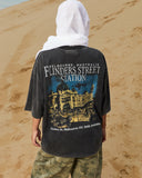 SOUVENIR TEE WASHED BLACK
