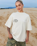 TAG LOGO TEE WHEAT