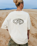 TAG LOGO TEE WHEAT