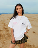 TAG LOGO TEE WHITE