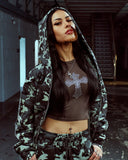 LEGACY ZIP HOODIE GLOW CAMO