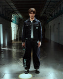 SKELETON DENIM JACKET INDIGO