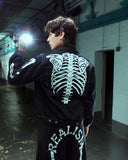 SKELETON DENIM JACKET INDIGO