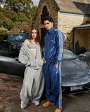 RACER TRACK JACKET AGED MARINE