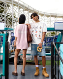 REALISM AND DISNEY MULTI MINNIE TEE POWDER PINK
