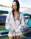 Realism And Disney Mickey Mouse Zip Hoodie Grey Marle – view 14