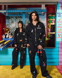 REALISM AND DISNEY BACK TO FRONT ZIP HOODIE BLACK
