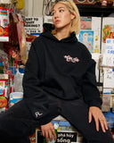 SNAKE LOGO HOODIE V2 BLACK