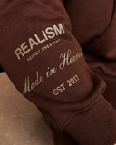 RADIANT ZIP HOODIE MOCHA