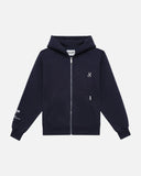 RADIANT ZIP HOODIE ROYAL NAVY