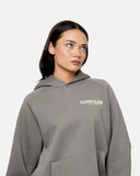 SURREAL LOGO HOODIE COOL GREY