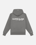 SURREAL LOGO HOODIE COOL GREY