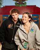 REALISM AND TOY STORY THE CLAWWWW ZIP HOODIE GREY MARLE