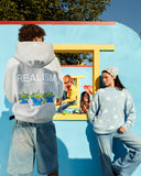 REALISM AND TOY STORY THE CLAWWWW ZIP HOODIE GREY MARLE