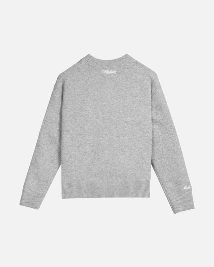 RADIANT KNIT CREWNECK GREY MARLE