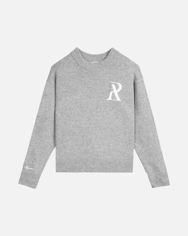 RADIANT KNIT CREWNECK GREY MARLE