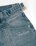 Vivant Denim Shorts V2 Washed Blue – view 6