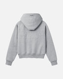 LEGACY HOODIE V2 GREY MARLE - back