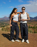 ALLOY CARGO PANTS V2 RAW DENIM