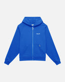 STUDIO ZIP HOODIE AZURE