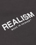 HEAVEN LOGO ZIP HOODIE ASPHALT