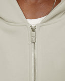 HEAVEN LOGO ZIP HOODIE WHEAT