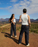 ALLOY CARGO PANTS V2 RAW DENIM