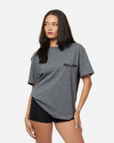 VISION LOGO TEE DARK HEATHER
