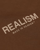 HEAVEN LOGO ZIP HOODIE MOCHA