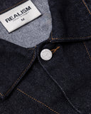 SKELETON DENIM JACKET INDIGO