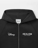REALISM AND DISNEY MICKEY & FRIENDS SKETCH ZIP HOODIE ASPHALT