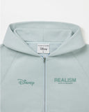 REALISM AND DISNEY MICKEY & FRIENDS SKETCH ZIP HOODIE SUB SLATE